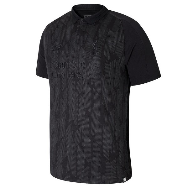 New Balance Edición Limitada Trikot Liverpool 2018-19 Schwarz Fussballtrikots Günstig